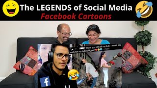 The LEGENDS of Social Media | Facebook Cartoons | Triggered Insaan | Reaction !! 