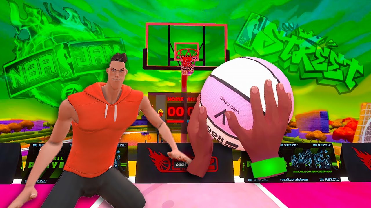 The BEST FREE VR Basketball Game For Quest 2 and PCVR - Blacktop Hoops