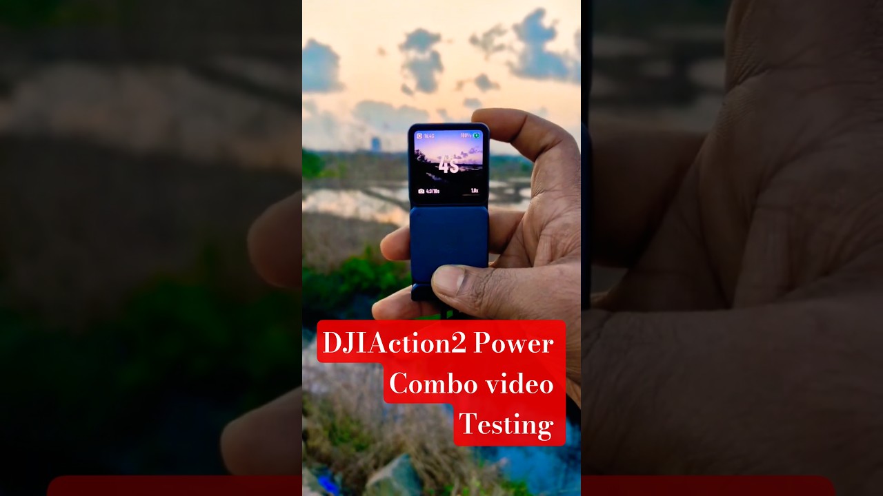 🔥DJI Action 2 Power Combo Photography 📷📸 TesĹt 
