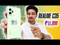 Realme c35 unboxing  review  first look features specifications  price in india