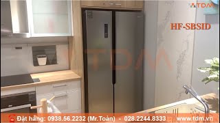 TDM.VN | Review Tủ Lạnh Side By Side Hafele HF-SBSID 534.14.020 có 2 cánh lớn cao cấp