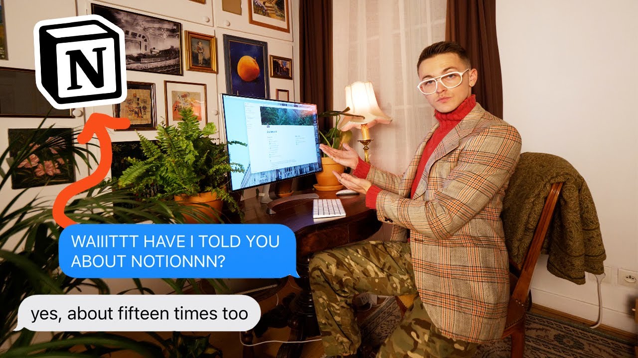 I use Notion so much that I DMd them asking if I could make this video (tutorial), on YouTube