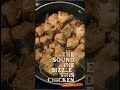 What’s Sizzlin’? Ep.4—The Sound. The Sizzle. This Sautéed Chicken🔥🥵#ChickenDoneRight #Shorts