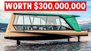 The Most Luxurious Yacht In The World(BMW Flying Glass Yacht!) (2024)