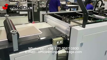 CMD540 Línea de fabricación de cubierta completamente automática/Fully Automatic Case Maker Line