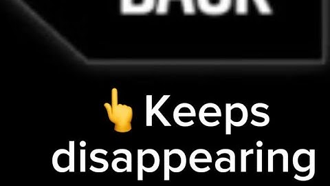 How do you fix this back button glitch in CSR2?