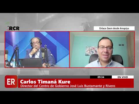 ENTREVISTA A CARLOS TIMANÁ, DIRECTOR DEL CENTRO DE GOBIERNO DE LA UNIVERSIDAD CATÓLICA SAN PABLO.
