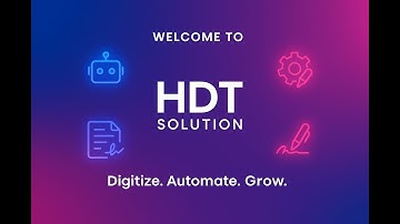 HDT Solutions — Digitize. Automate. Grow. | Digital Signatures, Onboarding & AI Workflow Automation
