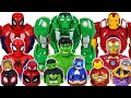 Marvel Mega Mighties Hulk, Spider-Man transfrom into Mech Armor suit! | DuDuPopTOY