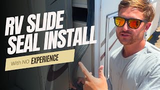 DIY RV Slide Seal Installation - How To Replace Slide Out Seals