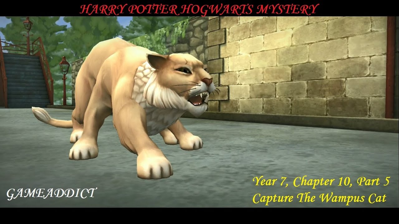 HARRY POTTER HOGWARTS MYSTERY– Year 7 Chapter Part 5, Capture The Wampus Cat - YouTube