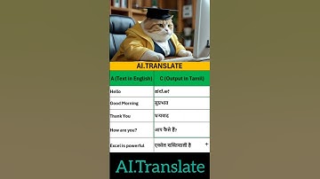 Excel + ChatGPT = Instant Translation! 🌍 | AI Translate Formula Explained