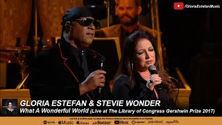 Gloria Estefan & Stevie Wonder - What A Wonderful World (The Library of Congress Gershwin Prize) chords