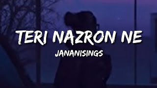 Teri Nazron Ne Dil Ka Kiya Jo Hasar - Jananisings (Lyrics)