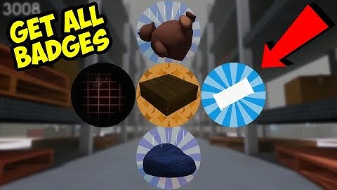 [SCP 3008] How To Get ALL 5 BADGES in The Game