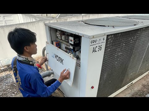 วิเคาะห์ งานตราจเช็คแอร์ 200,000 btu #ช่างแอร์กบินทร์บุรี