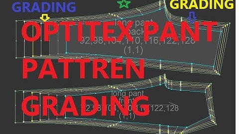 PANT GRADING PART 3 ,Optitex pant pattern grading ,#grading ,