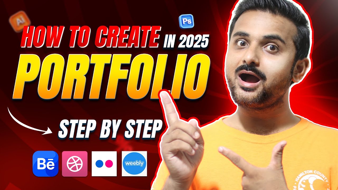 How to create a Powerful Graphic Design Portfolio in 2025 ? - YouTube