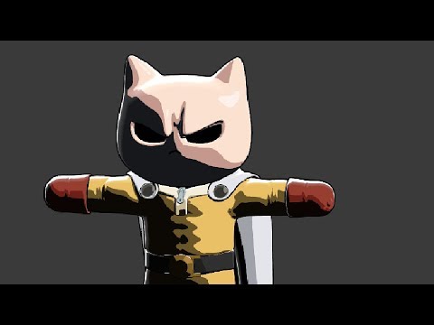 [LIVE] One Punch Cat - Modeling Genos - [LIVE] One Punch Cat - Modeling Genos