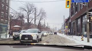 Just Another Winter Day In Downtown Toronto
