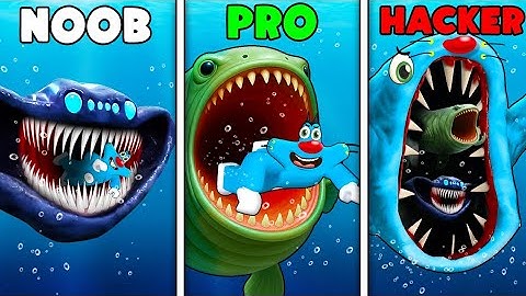 Roblox NOOB vs PRO vs HACKER In Scp Sea Monster With OGGY