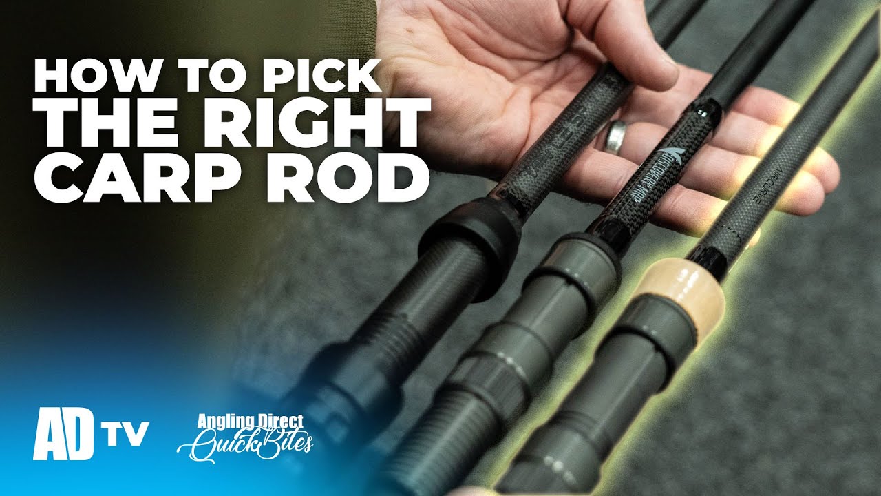 How To Pick The Right Carp Rod For You – Carp Fishing Quickbite 