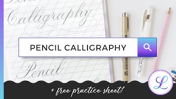 Pencil Calligraphy for Beginners