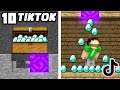 10 Minecraft TikTok Ways to STEAL DIAMONDS in Minecraft!