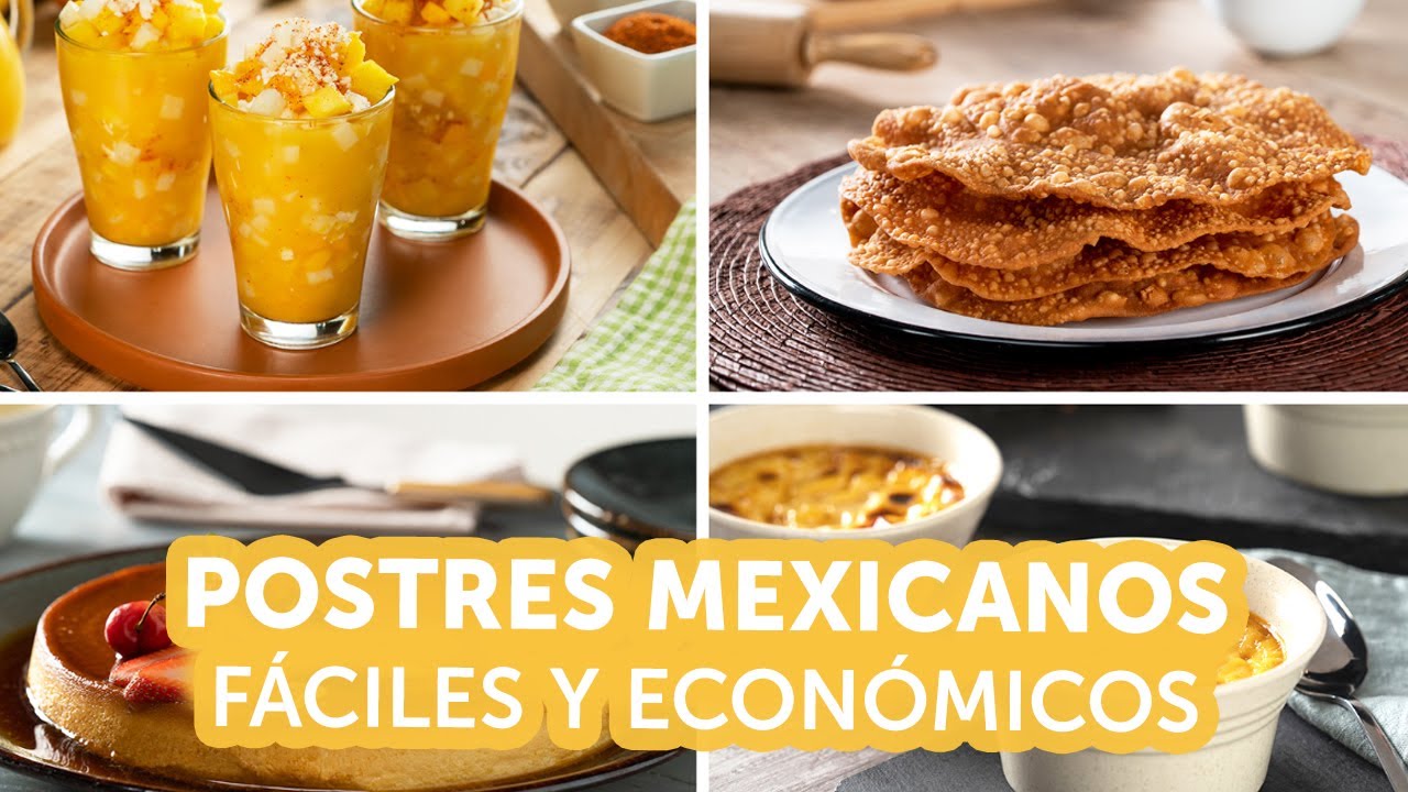 Introducir 36+ imagen recetas de postres mexicanos faciles