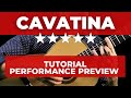 EliteGuitarist.com - Cavatina Tutorial Performance by Tavi Jinariu, EliteGuitarist.com