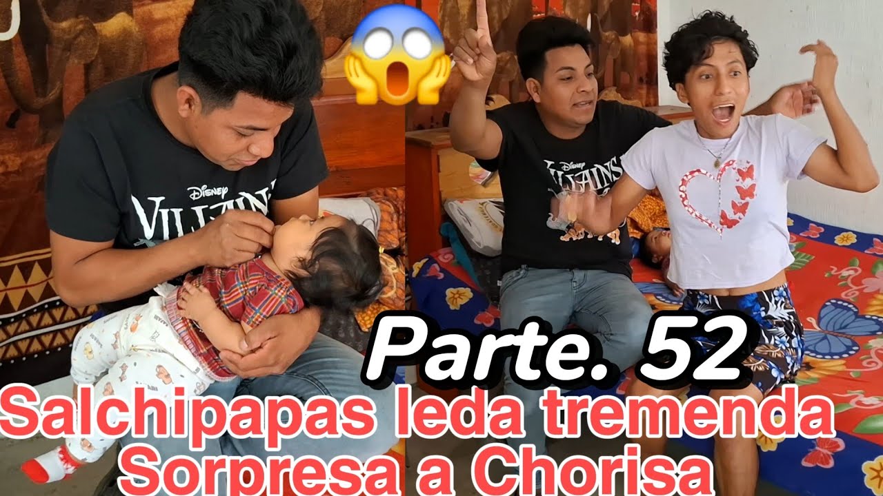 ❤️Salchipapas Le da Tremenda Sorpresa🎁Asu amada Chorisa😱
