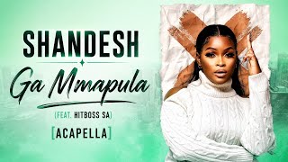 Shandesh - Ga Mmapula (feat. Hitboss SA) [Acapella]