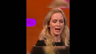 John krasinsik says he used to stalk Emily blunt 😂😂#johnkrasinski #shorts #shortsfeed #funny