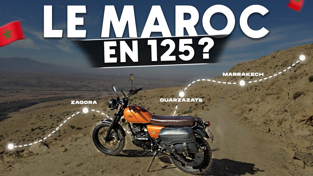 Vivre Une Aventure Au Maroc En 125 C'est Impossible ? On A Essayé Avec Une Petite Mash !