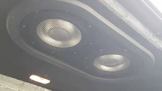 High End Car Audio System With Subwoofers In The Roof By Platinum In Car