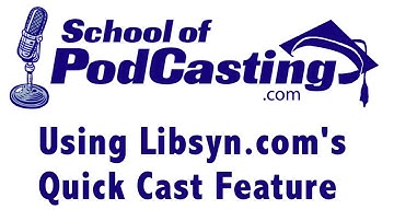 Using Libsyn.com