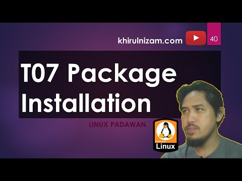 T07 Packages installation using YUM