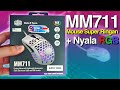 Mouse Cooler Master MM711 - Mouse Super Ringan, Enak Digenggam + Nyala RGB