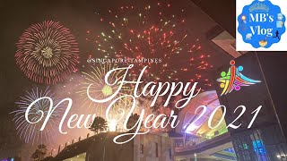 Happy New Year 2021 | Fireworks @Our Tampines Hub Singapore | MB's Vlog Happy New Year 2021 | Fireworks @Our Tampines Hub Singapore | MB's Vlog