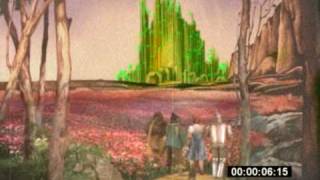 wizard oz painting matte scene