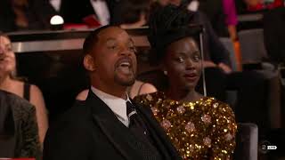 Full UNCENSORED Will Smith slapping Chris Rock at the Oscars