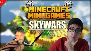 Minecraft Türkçe - SKYWARS - Mini Games | BOMBA MİNİ OYUN