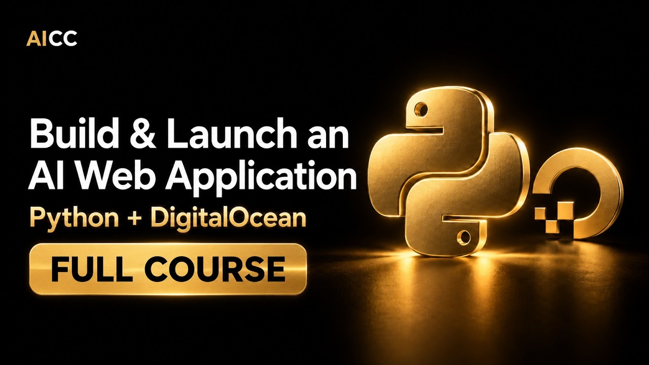 Build & Deploy an AI Web App with Python & DigitalOcean — Full Course ...