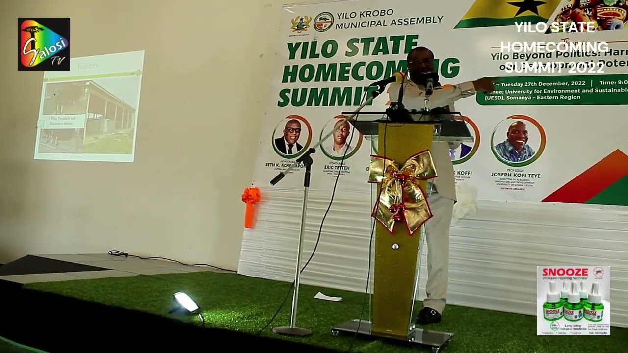 Vice Chancellor of University of Sustainability Development and Environment address.