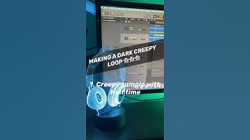 MAKING A DARK CREEPY LOOP IN LOGIC PRO X #shorts
