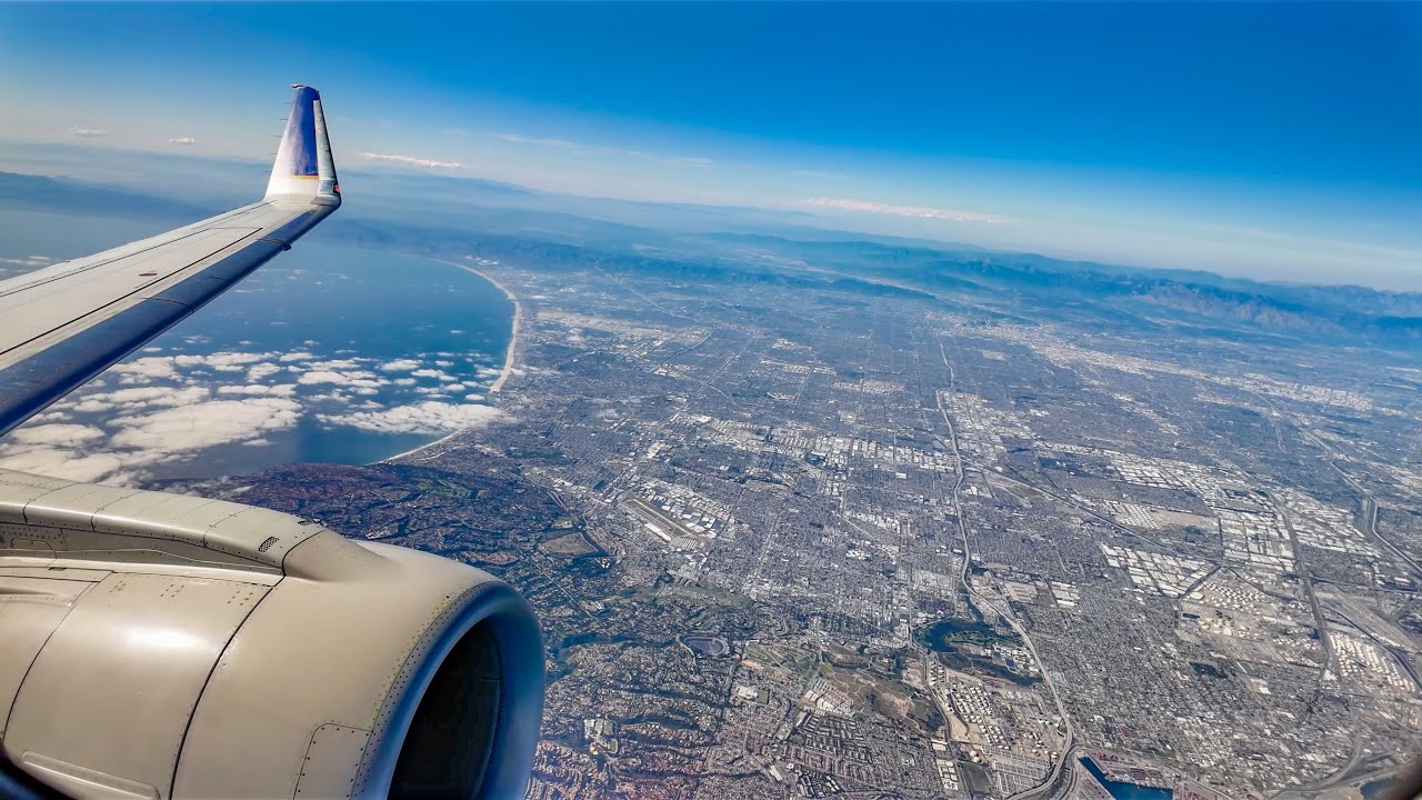 BEAUTIFUL FLYING WEATHER IN SOCAL! CLEAR DAY LOS ANGELES TO PALM SPRINGS! FULL FLIGHT VIDEO! - W/ATC
