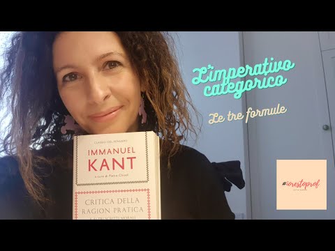 Video: Qual è la formula universale dell'imperativo categorico?