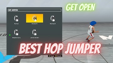 BEST HOP JUMPER on NBA 2K21! HOW to do a HOP JUMPER on NBA 2K21!