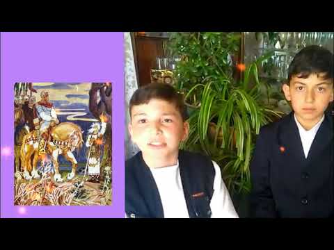 დმანისის N2 საჯარო სკოლის უცხო ენების კათედრამ პუშკინის დაბადების 221 წლისთავს ვიდეორგოლი მიუძღვნა