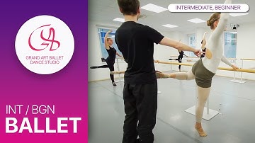 Ballet class for Beginners, Intermediate friendly #ballet #balletclass
